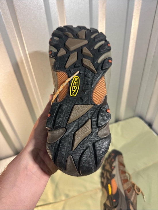 KEEN Utility Atlanta Cool Steel Toe Work Shoes Brown Men\'s 13D main image 7